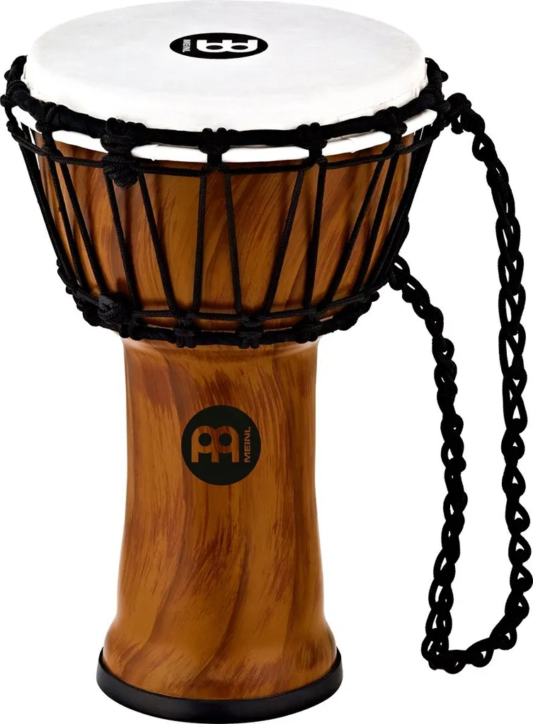 Djembe Synthétique Meinl JRD-TA 7 Pouces Finition Twister Amber Robuste