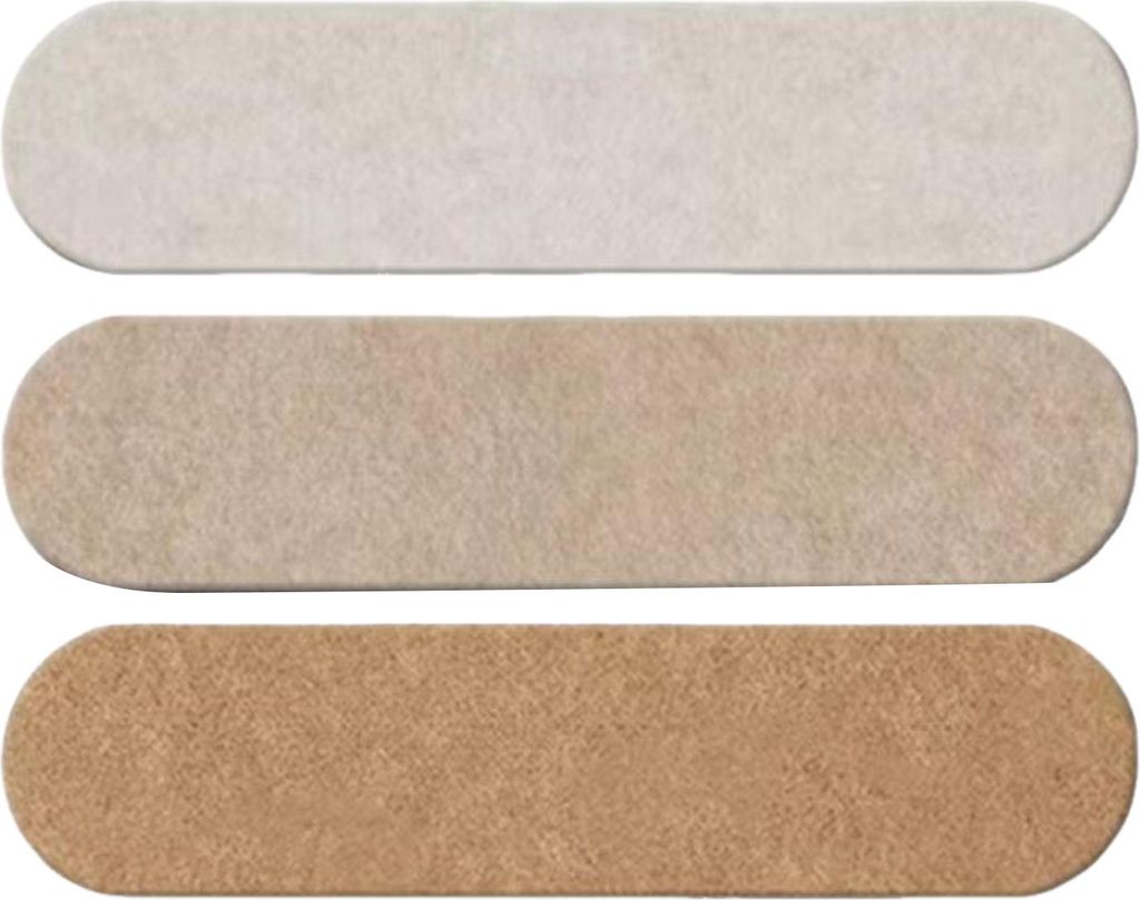 Pinnwandstreifen aus Filz, Pinnwand, Wanddekoration für Zuhause und Büro, selbstklebende Korktafel mit Stecknadeln für Notizen, Fotos, Zeitpläne