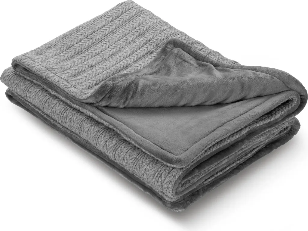 Medisana HB 680 Couverture chauffante XL 160x120 Gris à chauffe rapide