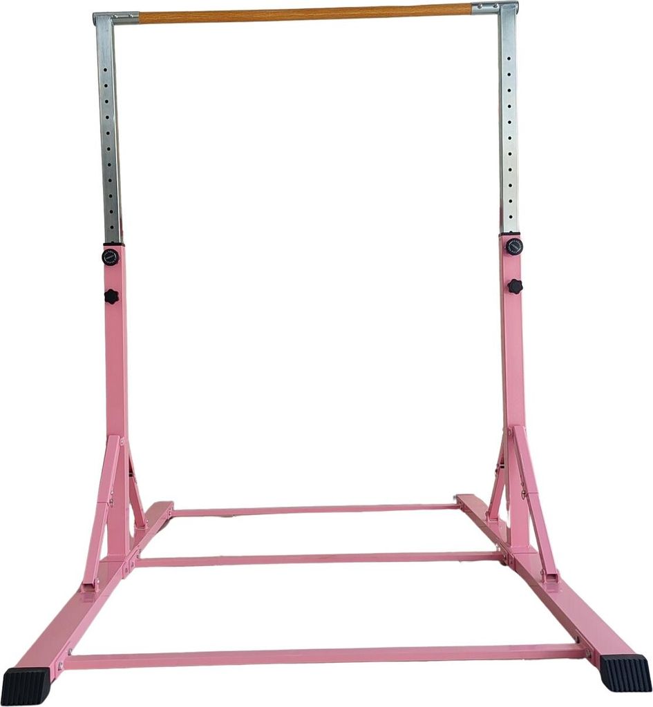 Barres de gymnastique MASTER 180 cm, pliables, roses Image du produit 