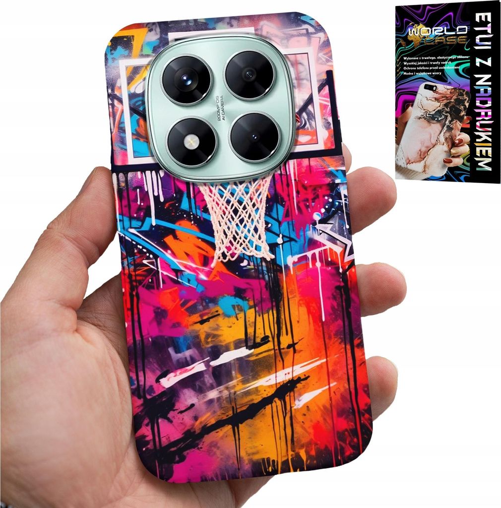 Fall Für Xiaomi Note 14 Pro 5G - Basketball Nba Strasse Graffiti Korb Fan