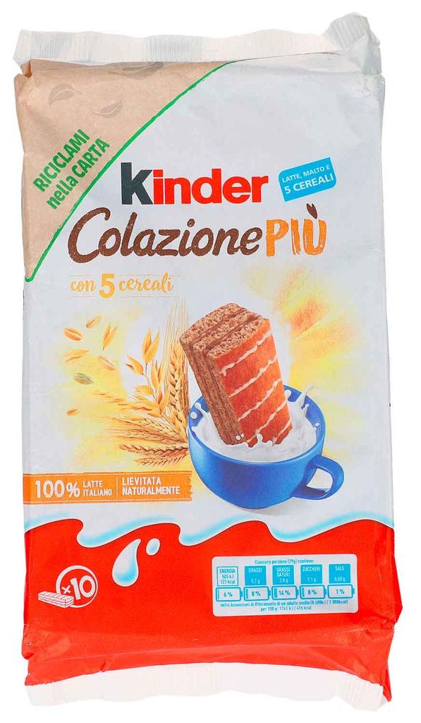 Kinder 8000500283219, 290 g, 121 kcal, 1741 kJ, 416 kcal, Produktbild 
