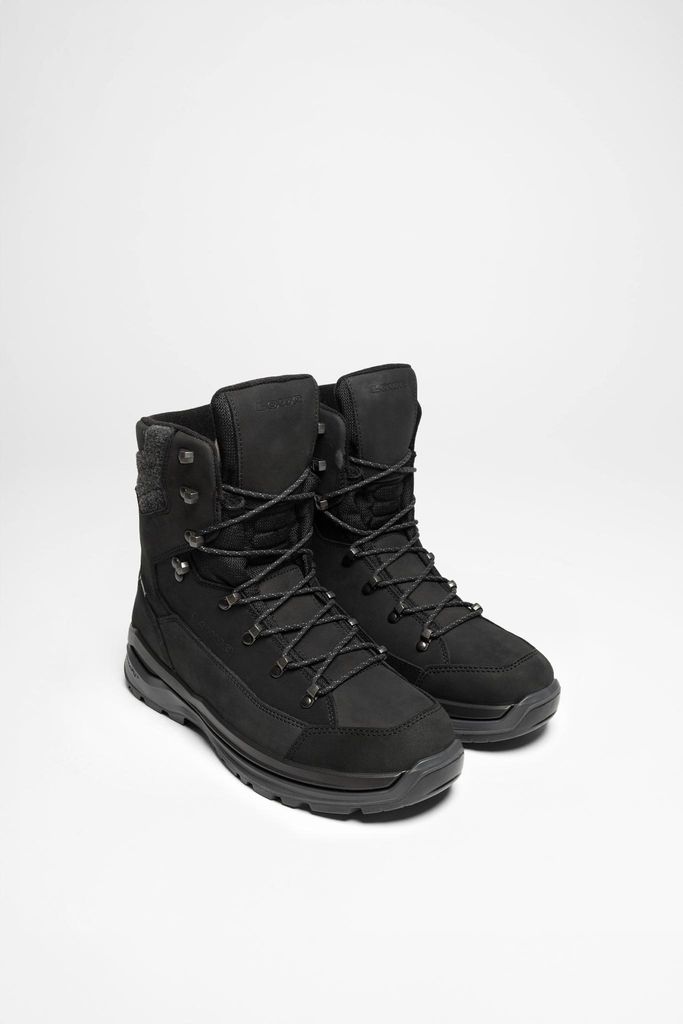 Lowa Wanderschuhe Herren Renegade Evo Ice 2 GTX Schwarz/Grau