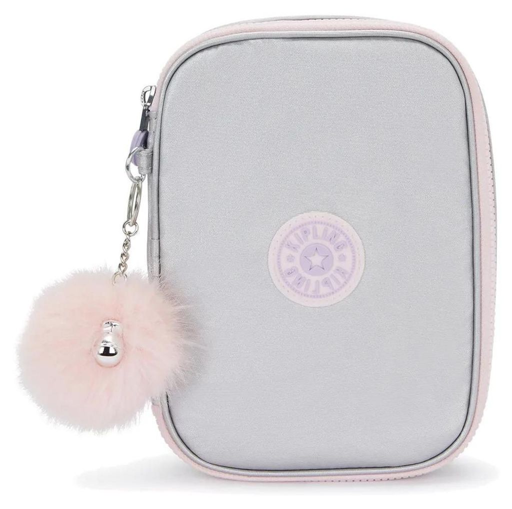 Kipling 100 Pens Mäppchen Grau Mann Grau One Size