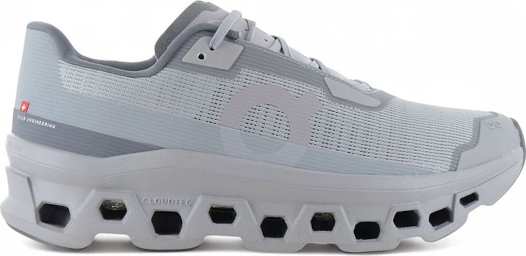 ON Running Cloudmonster Void - Herren Laufschuhe Cloud Schuhe Alloy-Glacier 3MF10671014 , EU 42 US 8.5
