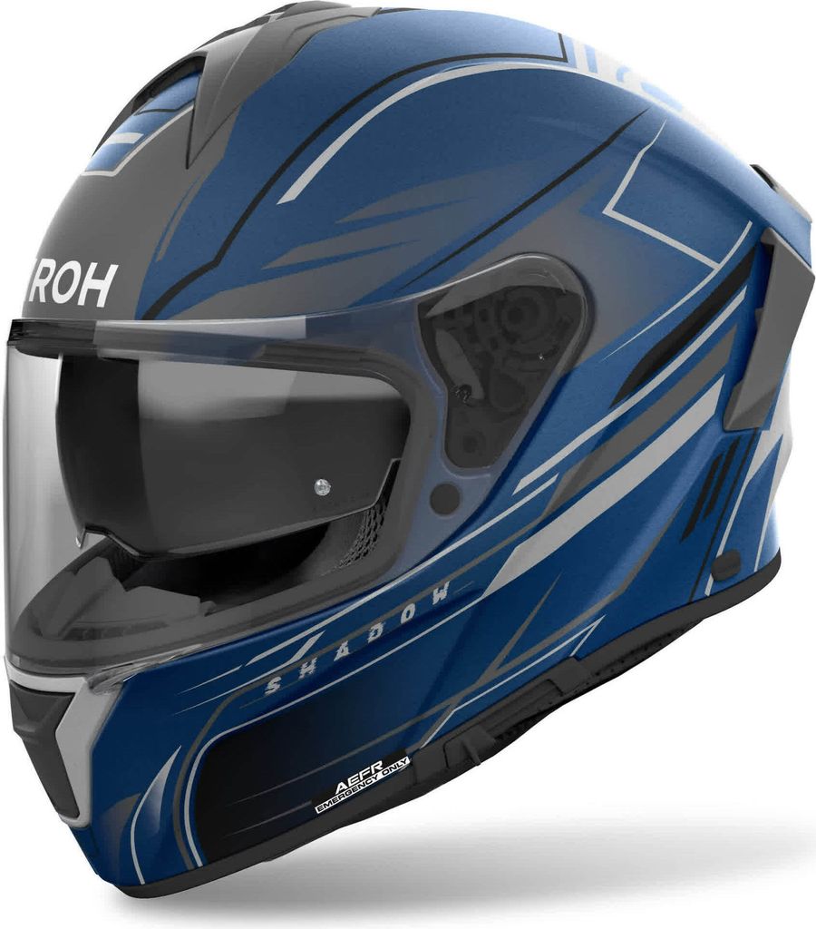 Integralhelm AIROH Spark 2 Shadow Blaugrau Matt größe S