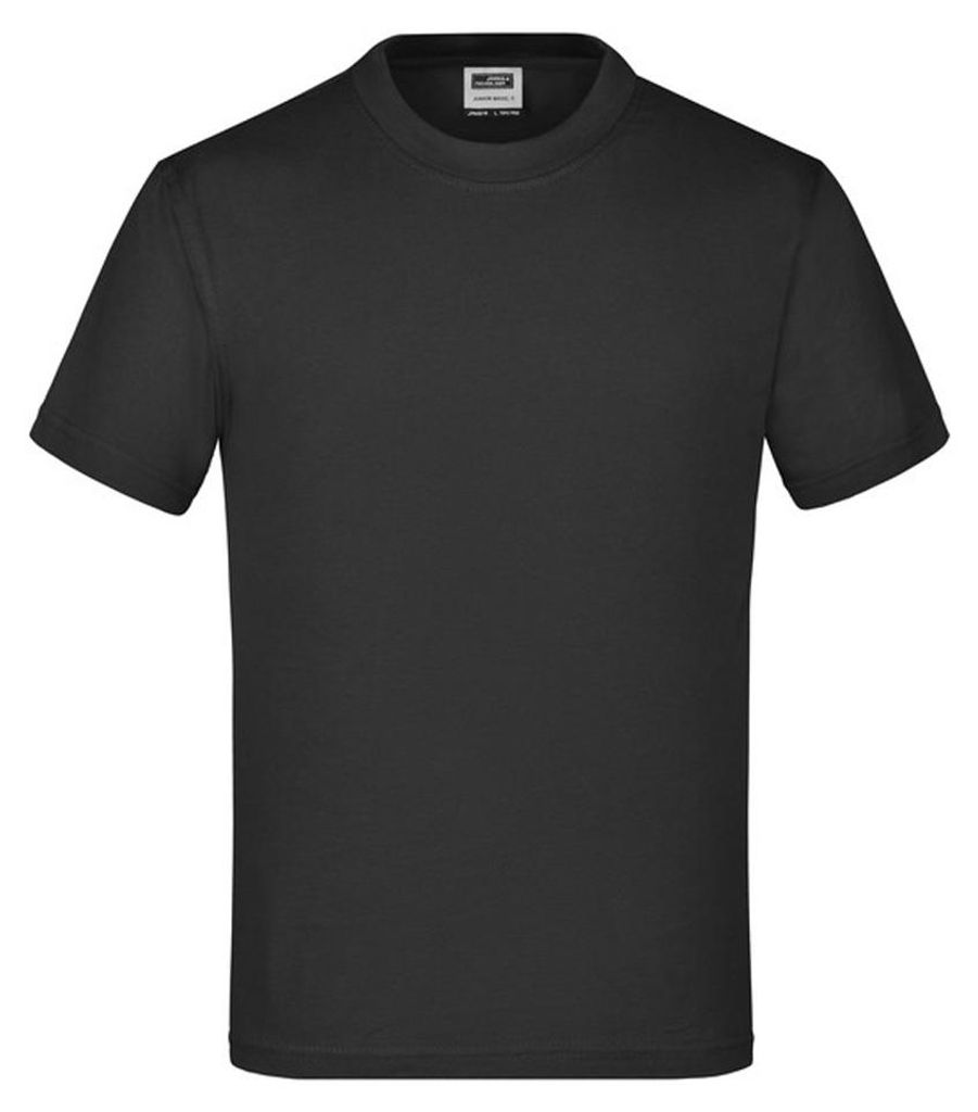 James and Nicholson - "Basic" T-Shirt für Kinder LT2895 (152-158) (Schwarz)