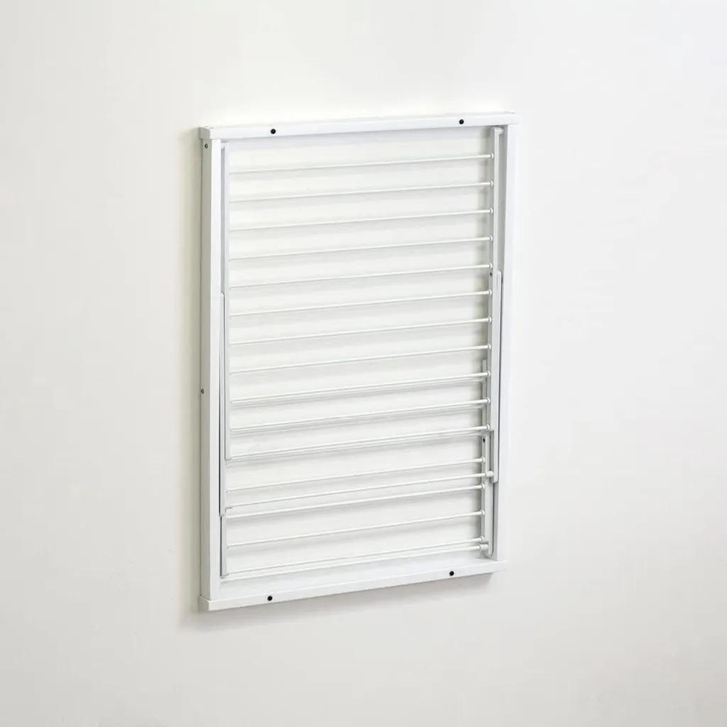 Séchoir Mural Extensible Equivera - Étendoir Suspendu de 80cm Compact