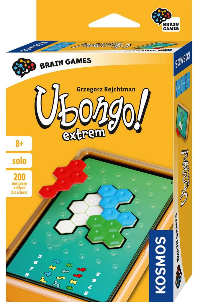 Ubongo Extrem Brain Games – Knobelspaß mit 200 Level