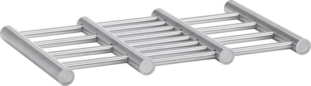 Zeller Topfuntersetzer, ausziehbar, Edelstahl 23-38x20x2 Produktbild 