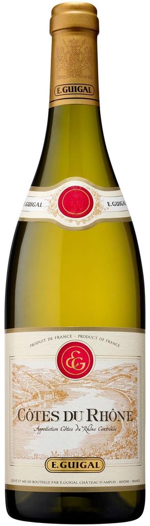 E. Guigal Côtes du Rhône Blanc Trocken (1 x 0.75 l) Produktbild 