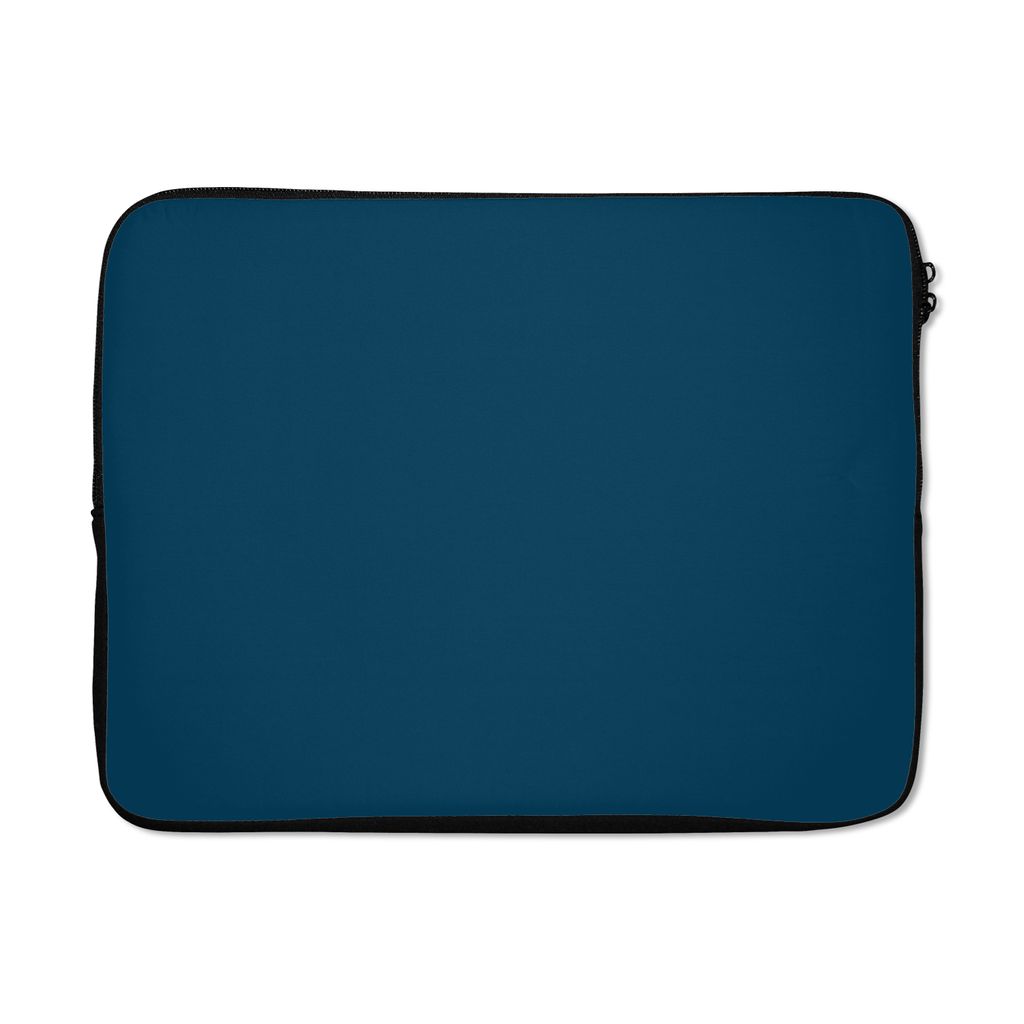 MuchoWow Laptop Hülle 17 Zoll Laptoptasche Indigo - Palette - Farben - Zipper - Schutzabdeckung