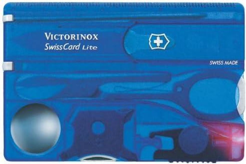 Victorinox SWISSCARD LITE noir transparent Image du produit 