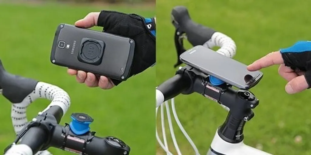 Support Vélo Quad Lock Guidon/Potence - Verrouillage rapide et robuste - 9