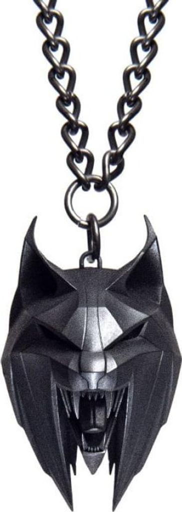 Amulet Lynxa z Wiedźmina - Medalion z Cynku z Łańcuszkiem 75 cm