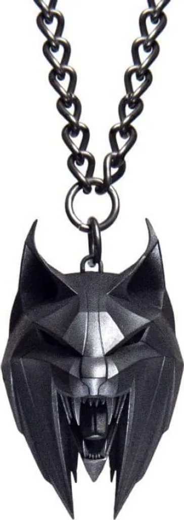 Pendentif Sorceleur École du Lynx pour Cosplay et Collection Witcher
