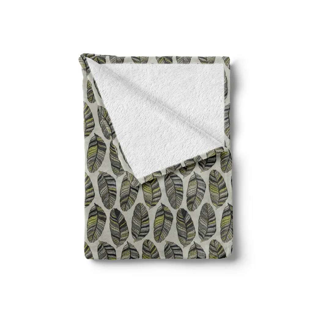Abakuhaus Coperta Pile Flanella Termica 175x230cm Grigio Marrone - 2