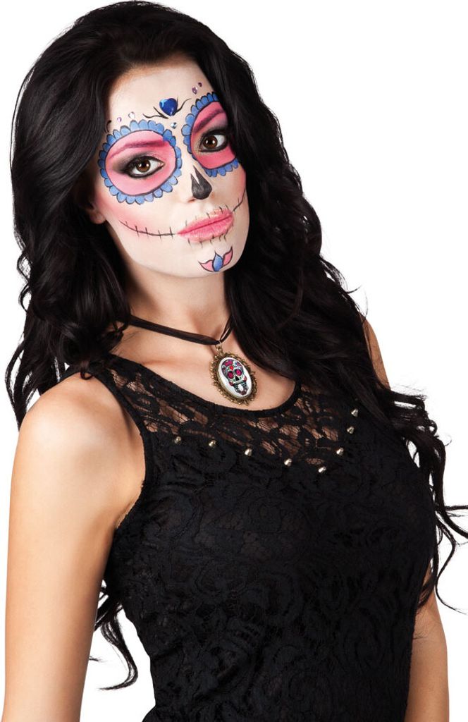 Schmuck Kette Totenkopf Day of the Dead Größe: ohne Produktbild 