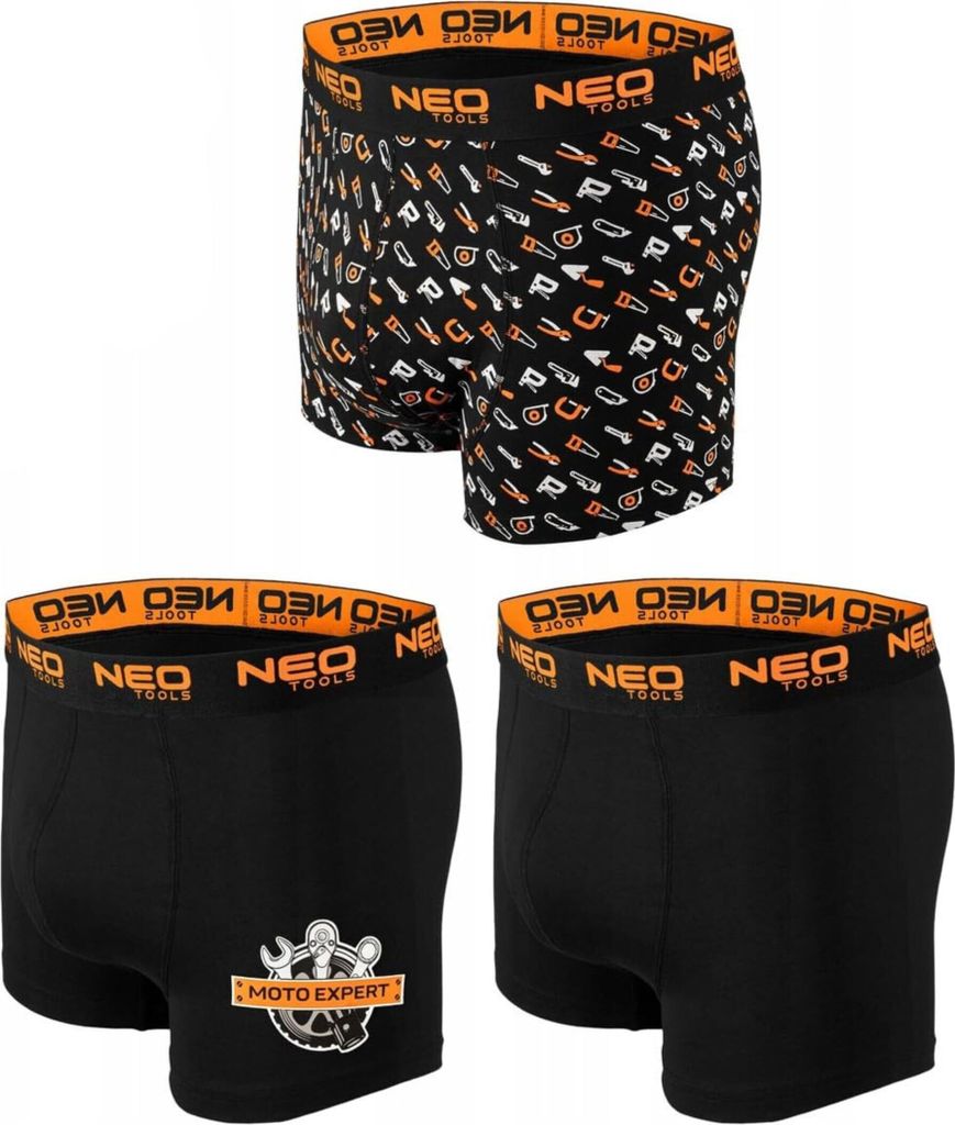 NEO TOOLS Boxershorts Herren 3er Pack Gr. M-XXL | Männer Produktbild 