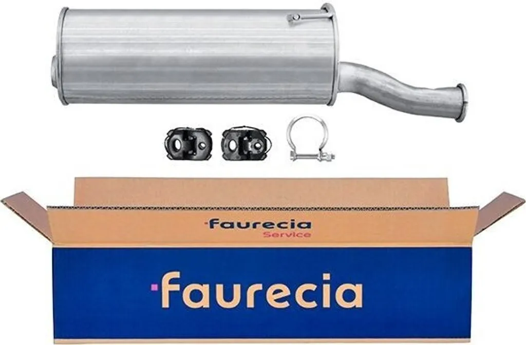 Silencieux d'échappement HELLA anti-corrosion pour Citroën Xsara OE 1726EP