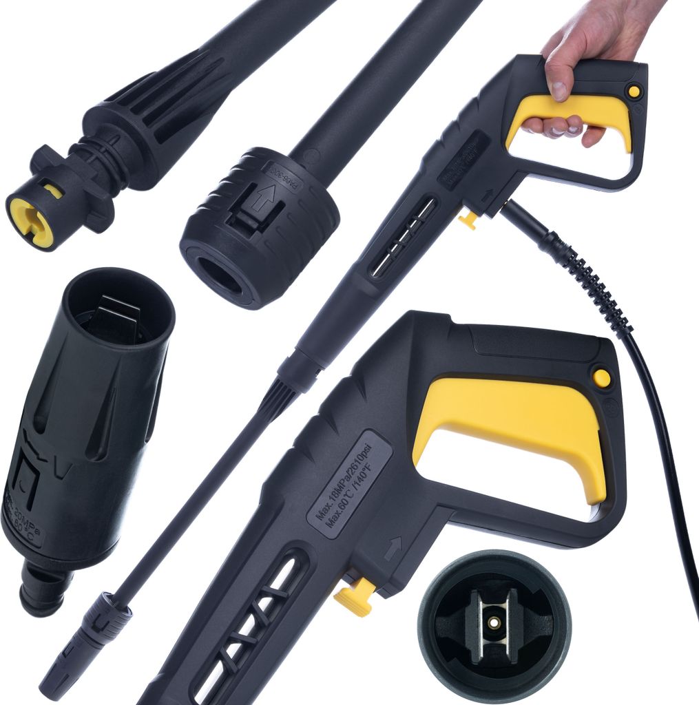 Pistole für Kärcher K2-K7 mit PZWKC-Entlüftung (Click Produktbild 