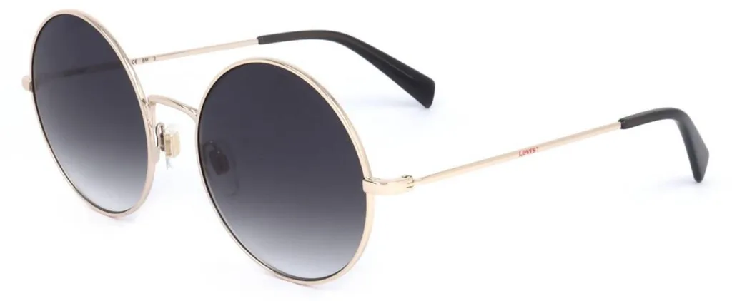 Lunettes de soleil Levi's LV-1011-S Monture Métal Doré Verres 55 mm