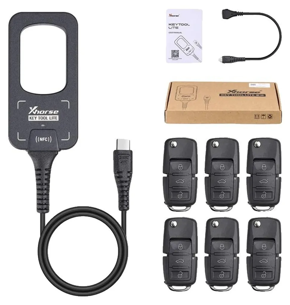 Xhorse VVDI Key Tool Lite Générateur de Transpondeur avec 6 Touches