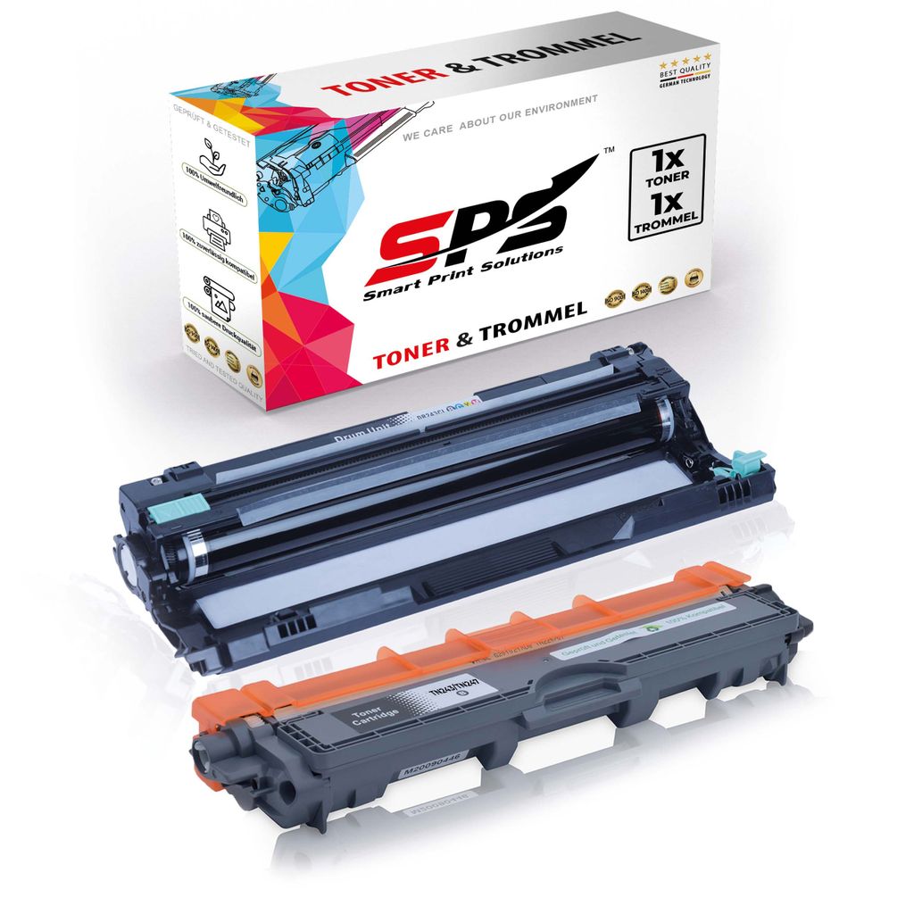 1x TN243 Toner Schwarz + 1x DR243CL Drum Unit kompatibel für Brother HL-L3270CDW Brother DR243CL Brother TN243 HL-L3210 HL-L3210CW HL-L3230 HL-L32...