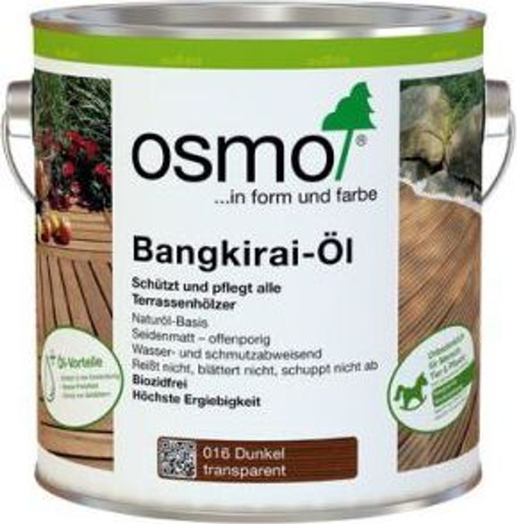 Osmo Bangkirai-Öl Dunkel 0,75 l - 11500063 Produktbild 