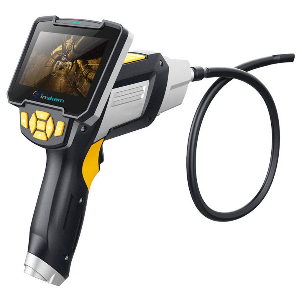 Inskam 112 Endoskop mit 4.3" Display, 8mm Sonde, 720p, 5m Festkabel