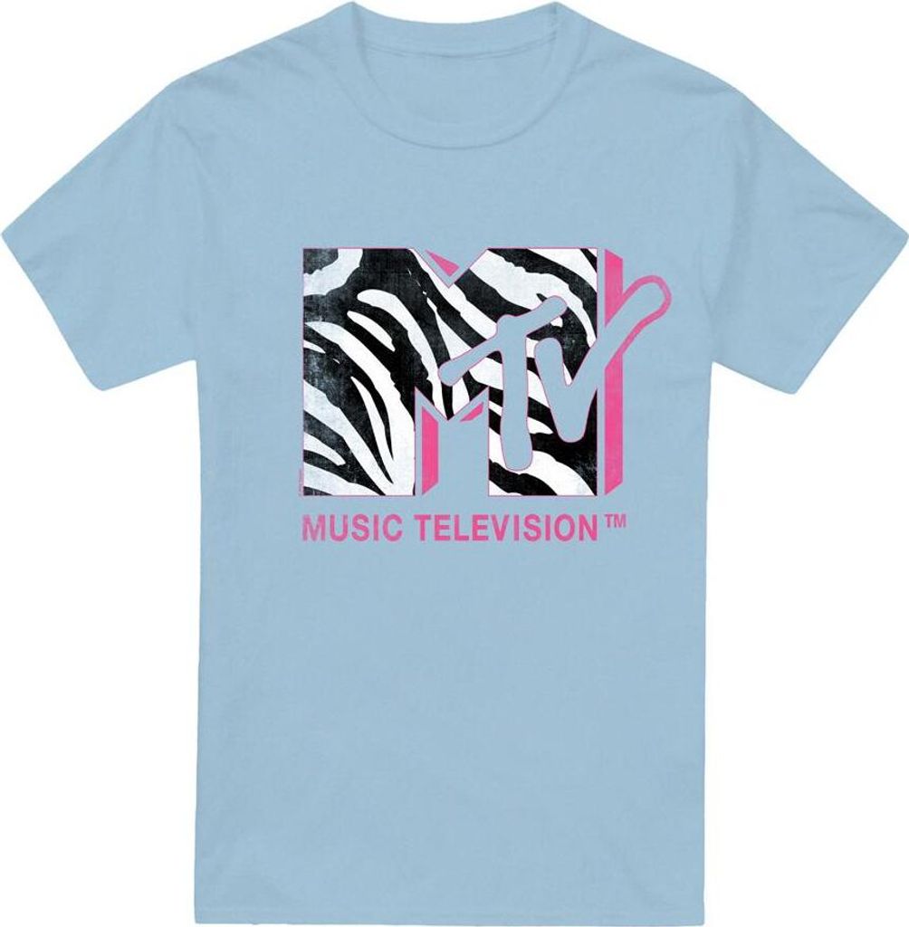 MTV - "Pink" T-Shirt für Herren TV6280 (3XL) (Hellblau)
