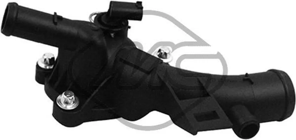Raccord de sortie d'eau pour circuit de refroidissement Opel Corsa D et Astra J