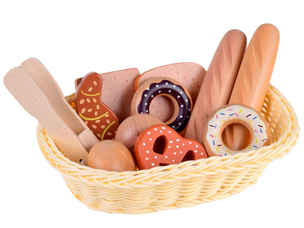 Košík s dreveným pečivom Jokomisiada Obrázok produktu 8