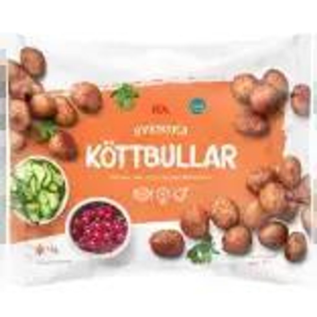 ICA Svenska Köttbullar 1000g ICA