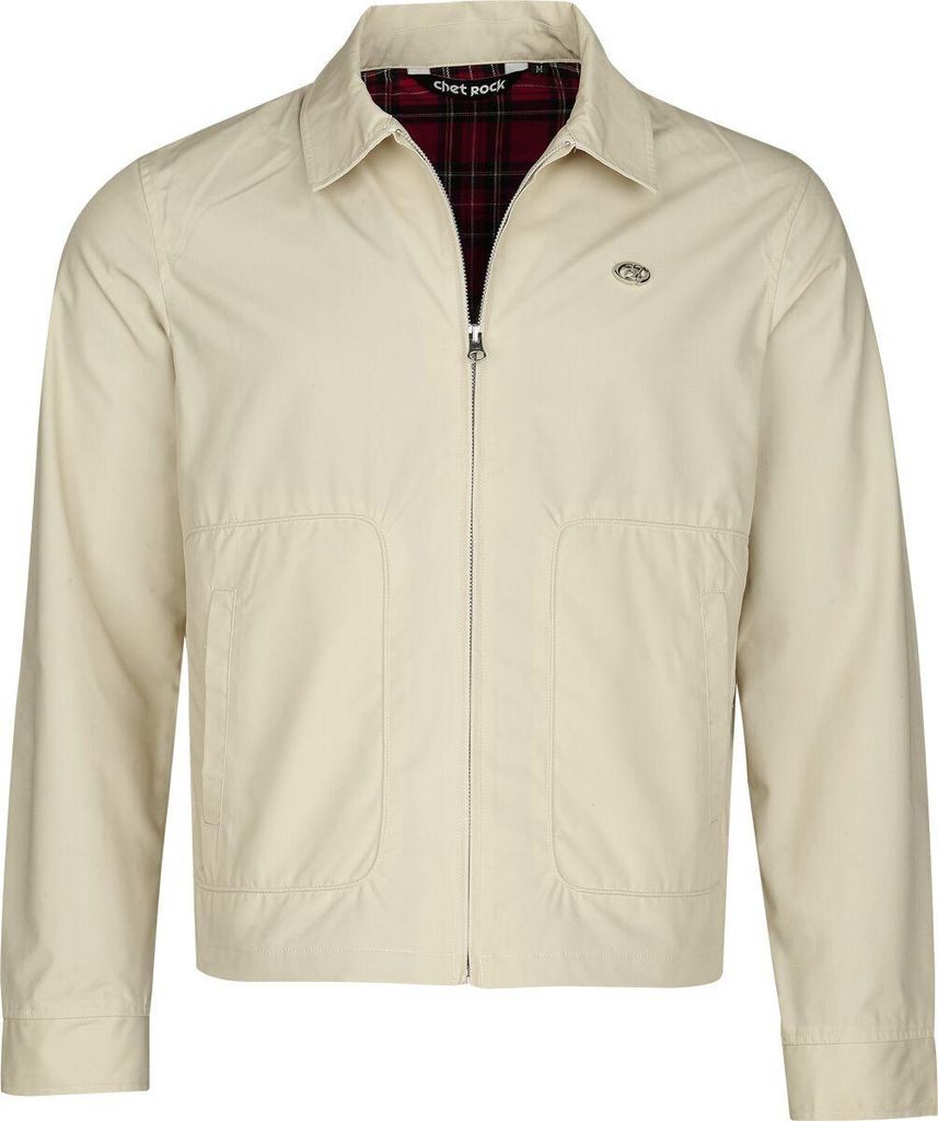 Chet Rock Übergangsjacke Herren Drift Drizzler Jacket sand XL