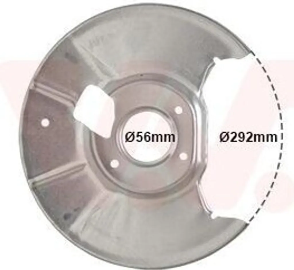 Supprimez le bruit de freinage sur Mazda 6 GY avec cette tôle d'ancrage