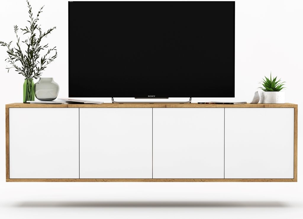 Nowoczesna Wisząca Szafka RTV Loft komoda RTV Loft Zdjęcie produktu 