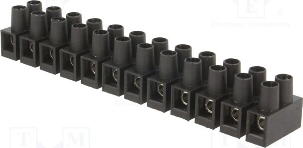 1x Klemmleiste Wege: 12 Schraubklemme 400V 32A 4mm2 Klemmen: 24 LTA12-4.0 2231021