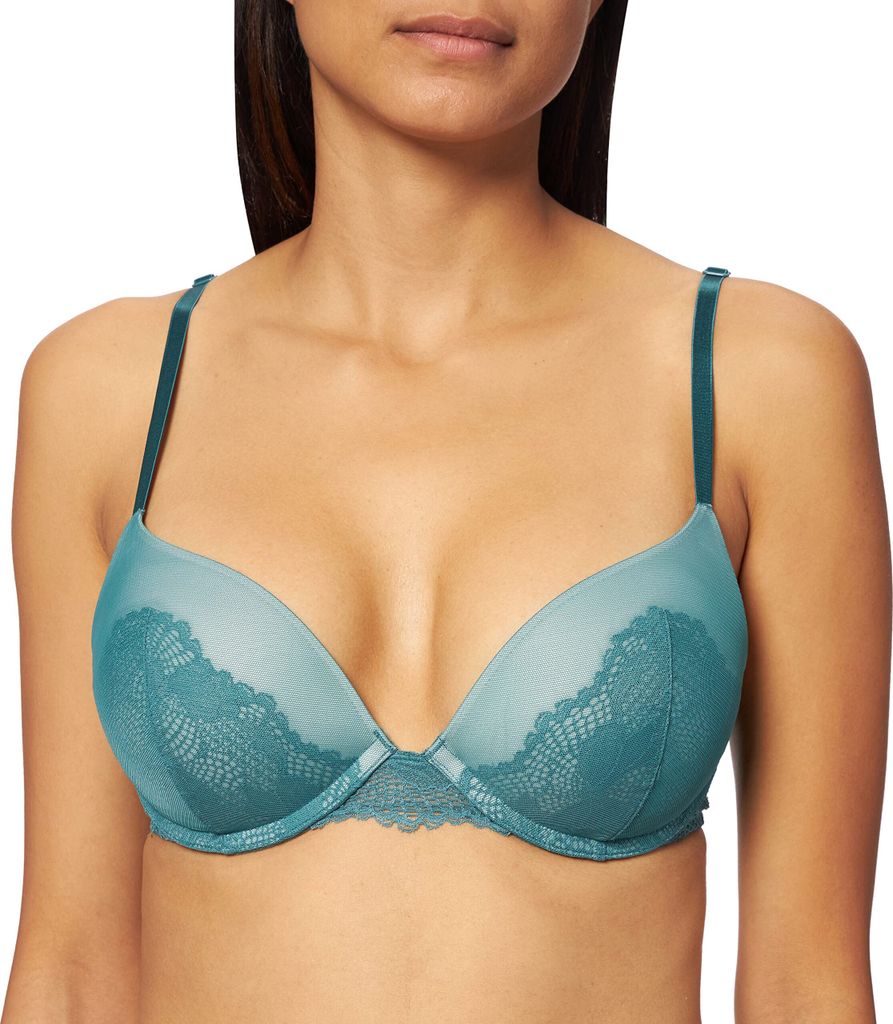 Triumph Lace Spotlight WHUM BH mit Bügel, Farbe: Grün, Größe: 75D