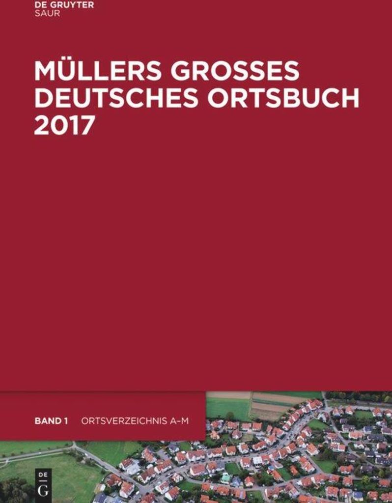 Müllers Großes Deutsches Ortsbuch 2017