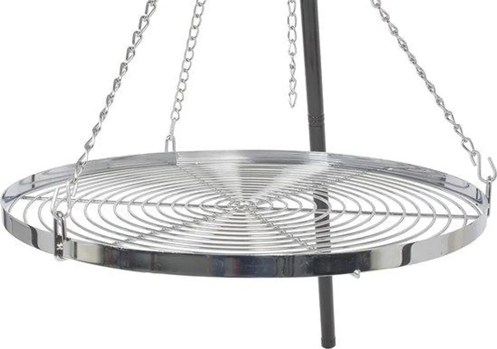 Barbecue d'extérieur en inox idéal pour vos repas en famille au jardin