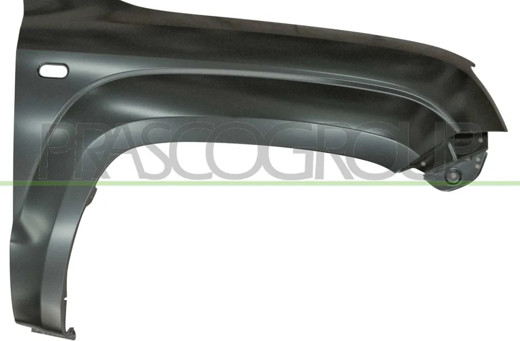 Remplacez votre aile froissée d'Amarok avec PRASCO 2H0821102 droite