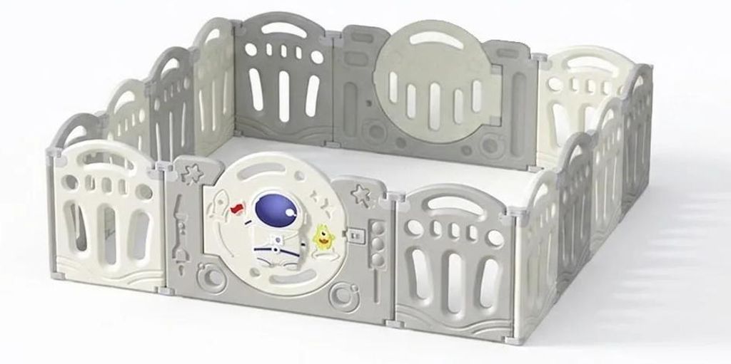 Baby-Laufgitter - Sicherheitslaufgitter - 1,5 × 1,6 m - Für Produktbild 