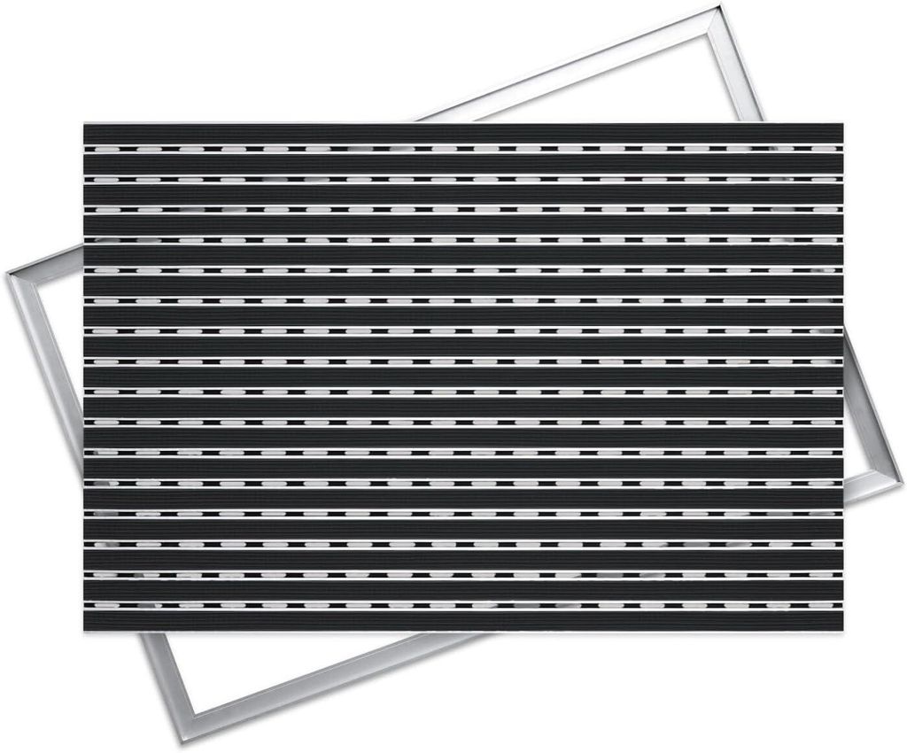 POLENTEX Premium Aluminium Fußmatte Heavy Duty mit Rahmen, Produktbild 