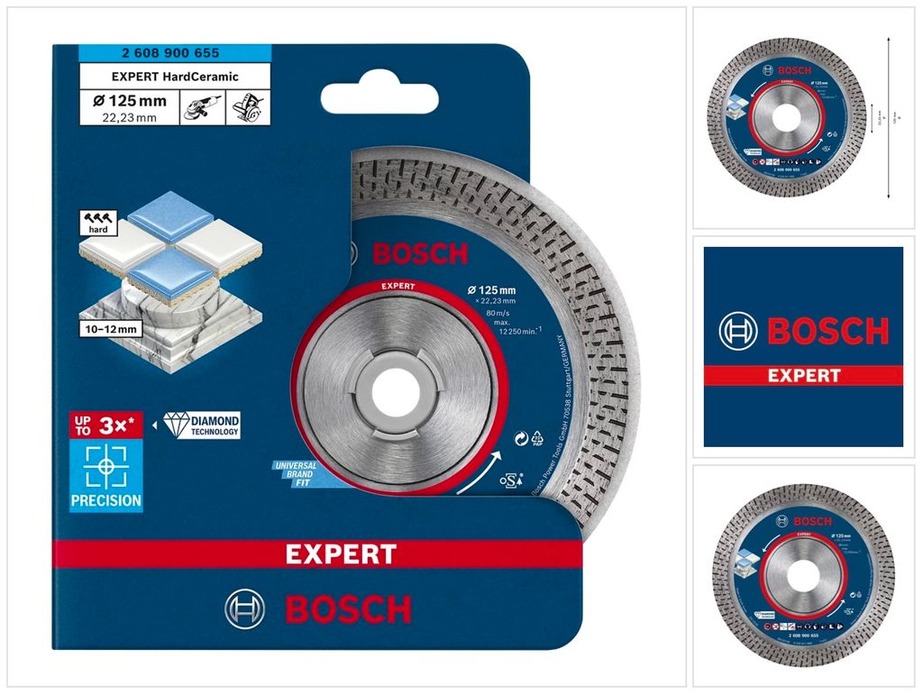 Bosch Expert HardCeramic - Diamant-Schneidscheibe - für Immagine del prodotto 