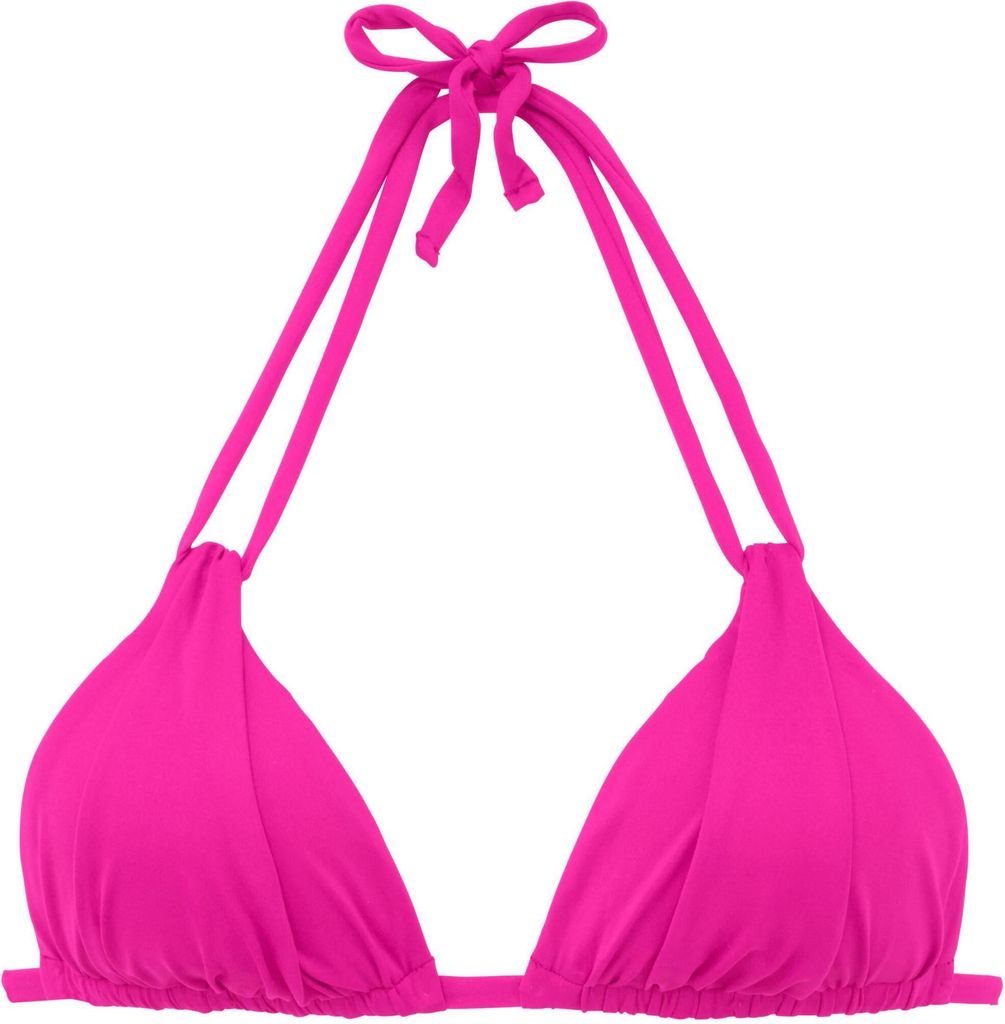 s.Oliver Triangel-Bikini-Top pink Größe 42 Cup C/D