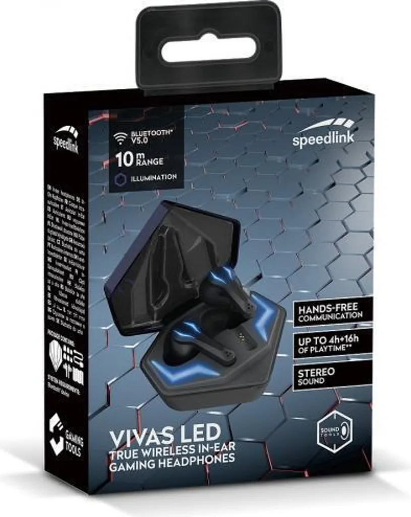 Écouteurs gaming intra-auriculaires Bluetooth SpeedLink Vivas - 7