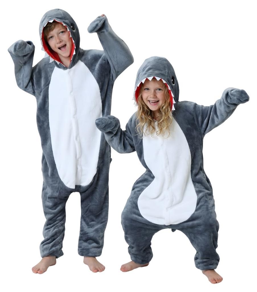 Piżama Onesie Kigurumi Kostium Przebranie Ciemno Niebieski Zdjęcie produktu 