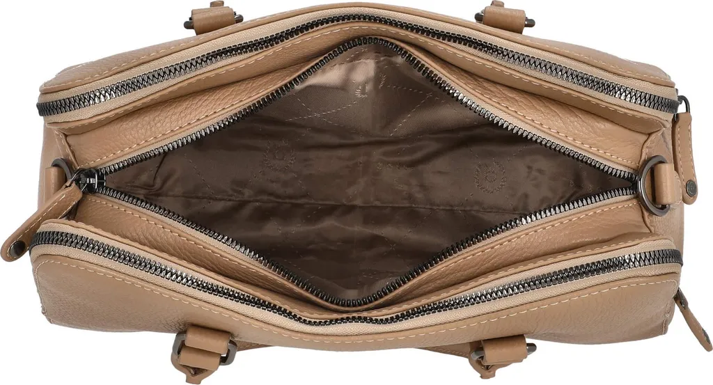 Petit Sac à Main Elsa Bugatti Marron Clair Idéal pour le Travail et Sorties - 14