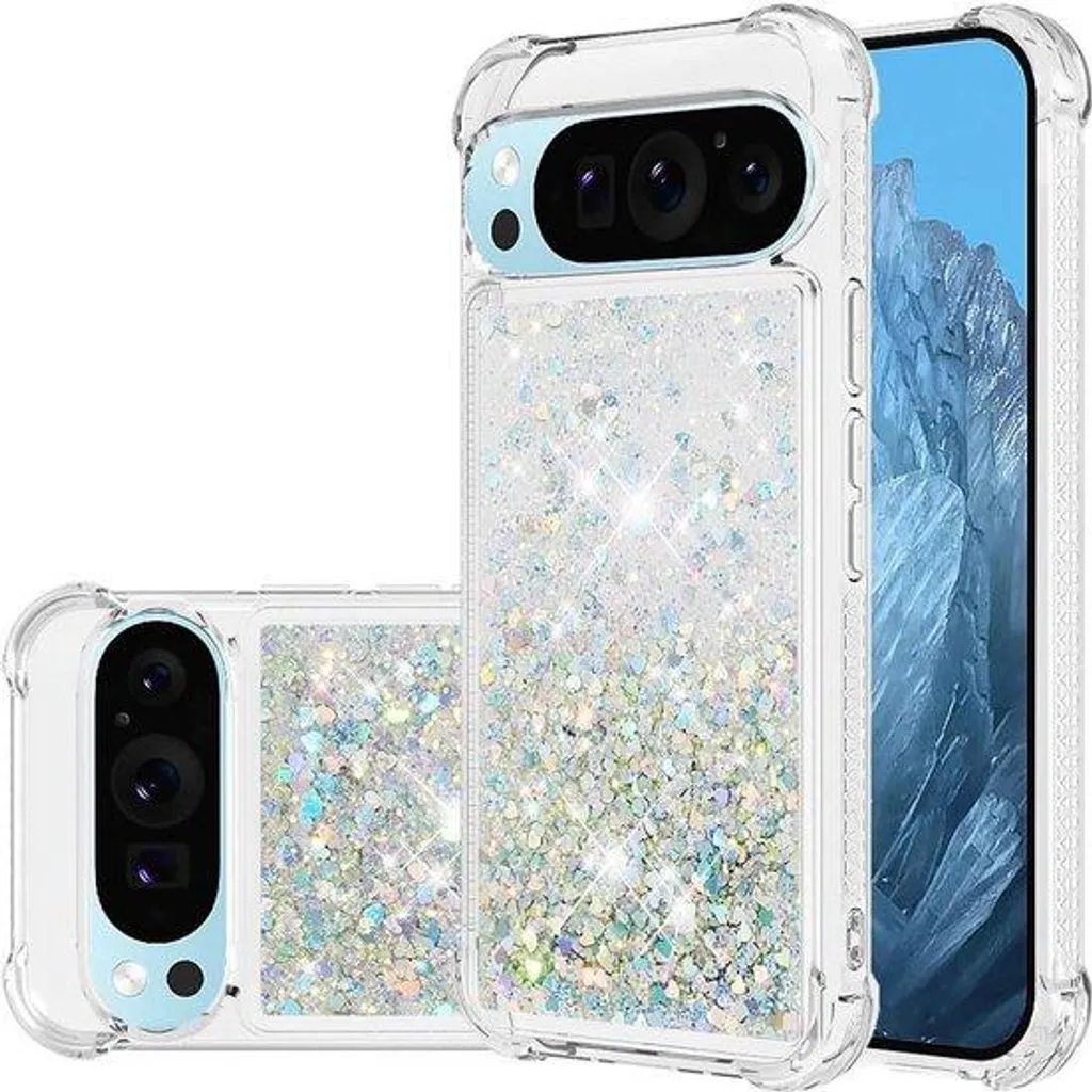 Coque pailletée smartphone XL Deluxe - Évitez les bris d'écran
